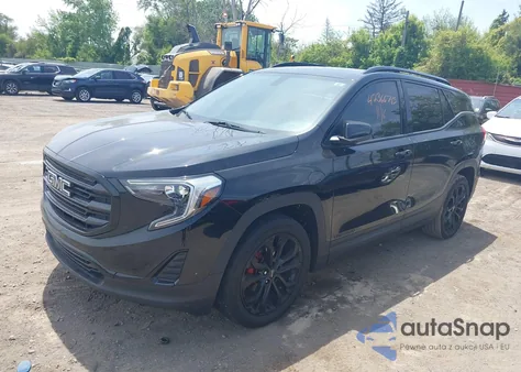 2019 GMC Terrain Sle from USA, damaged, VIN 3GKALMEV7KL382853